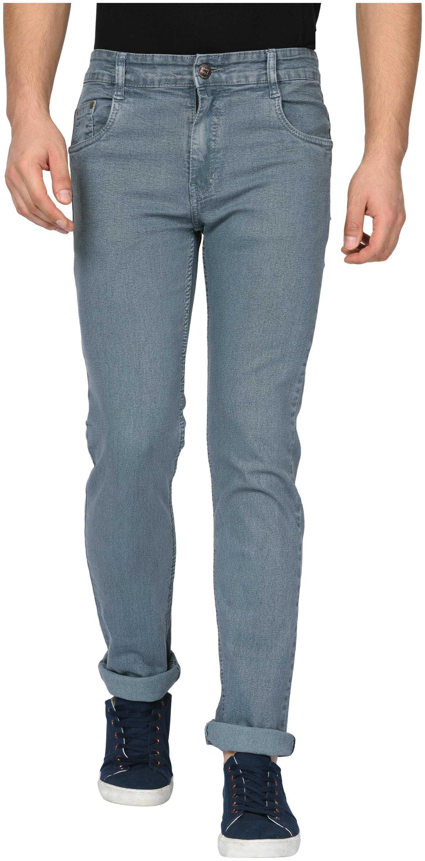 Studio Nexx Men Grey Regular Fit Jeans