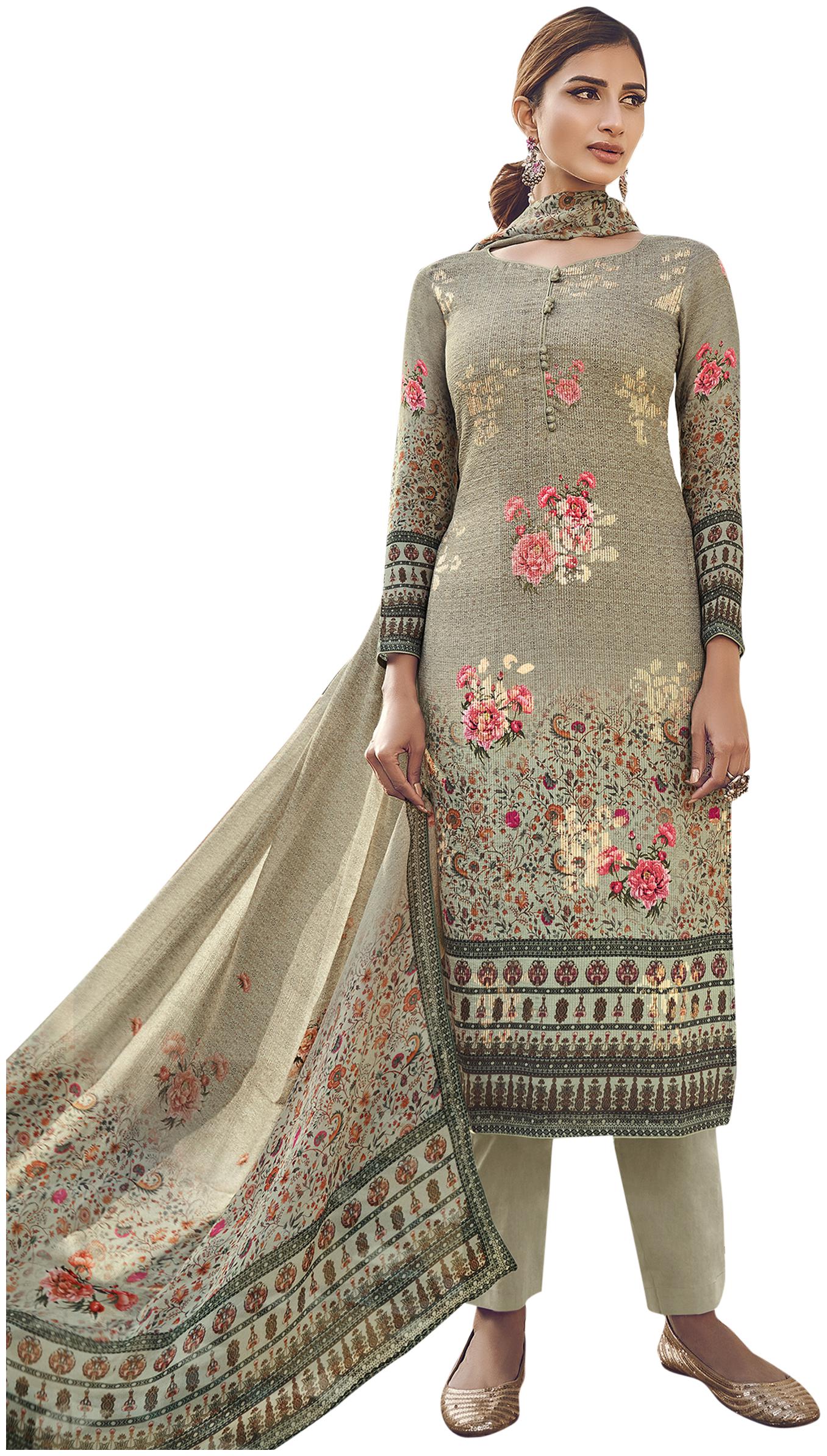 Stylee Lifestyle Green Unstitched Kurta with bottom dupatta With dupatta Dress Material
Stylee Lifestyle Green Unstitched Kurta with bottom dupatta With dupatta Dress Material