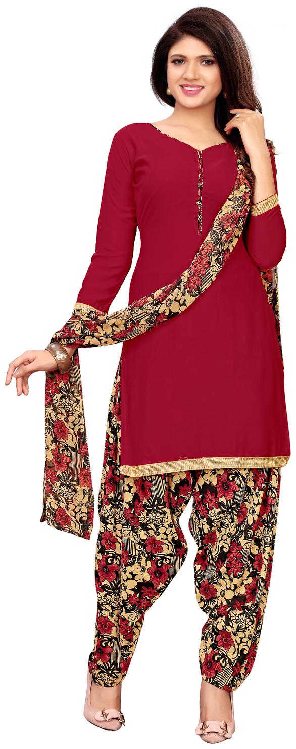 Swaron Maroon Unstitched Kurta with bottom dupatta With dupatta Dress Material
Swaron Maroon Unstitched Kurta with bottom dupatta With dupatta Dress Material