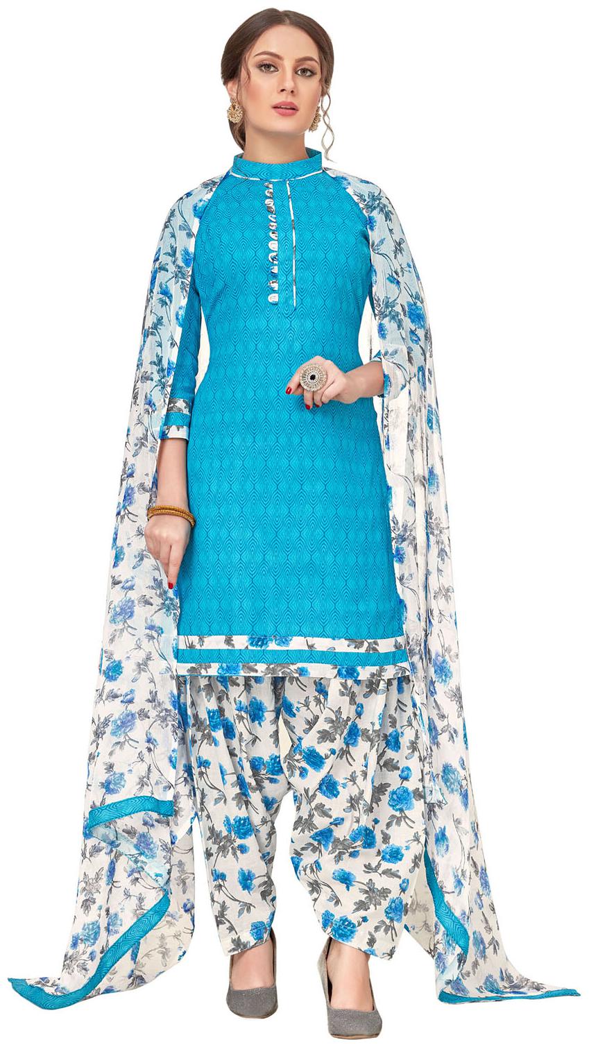 Swaron Blue Unstitched Kurta with bottom dupatta With dupatta Dress Material
Swaron Blue Unstitched Kurta with bottom dupatta With dupatta Dress Material
