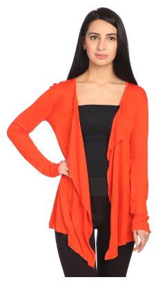 Taaruush WOMEN S RED VISCOSE FULL SLEEVES HIP LENGTH REGULAR SHAWL COLLAR PLAIN SOLID SHRUG
Taaruush WOMEN S RED VISCOSE FULL SLEEVES HIP LENGTH REGULAR SHAWL COLLAR PLAIN SOLID SHRUG