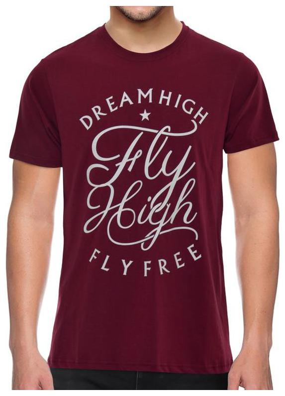 The Upmarket Store Dream High - Fly High - Fly Free Men s Printed Premium Rich Maroon T-shirt
The Upmarket Store Dream High - Fly High - Fly Free Men s Printed Premium Rich Maroon T-shirt