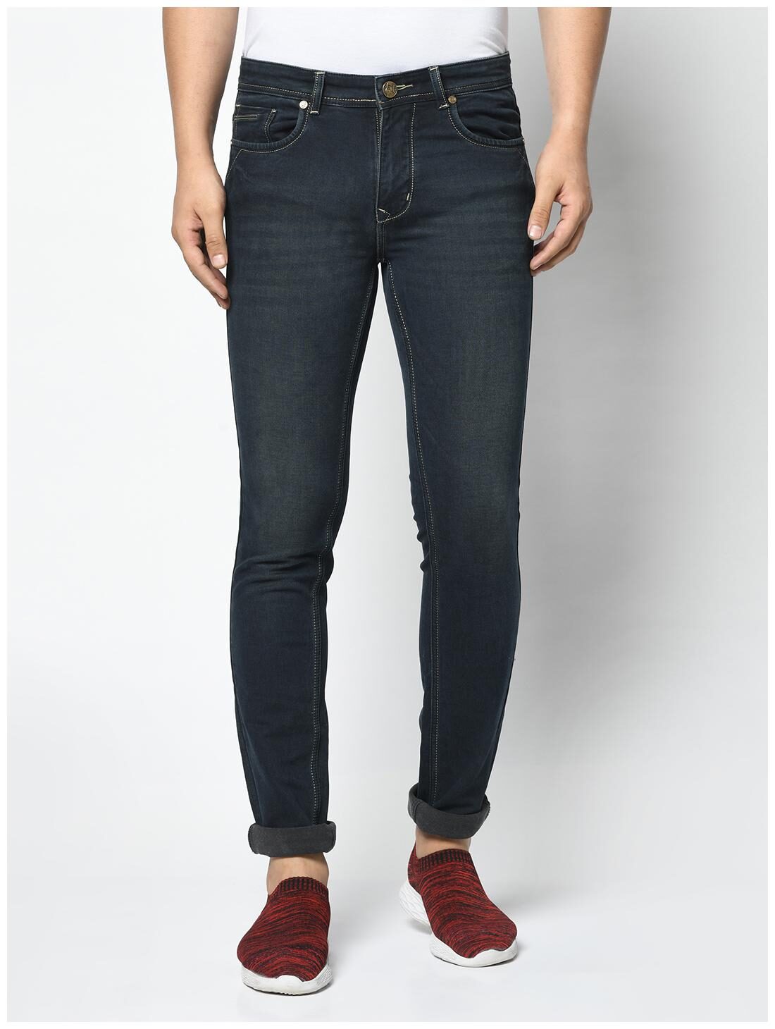 Tng Men Blue Slim Fit Jeans