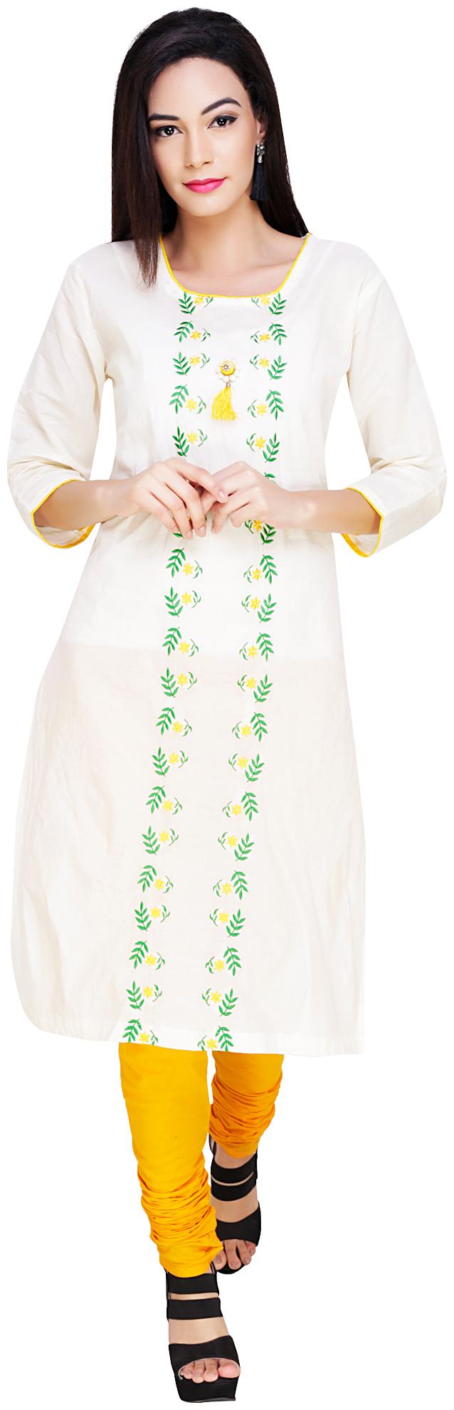 TruLuvFit Jaipuria Women s Cotton Fully Embroided Straight Kurti ( Ideal For Party Wedding Corporate Casual)
TruLuvFit Jaipuria Women s Cotton Fully Embroided Straight Kurti ( Ideal For Party Wedding Corporate Casual)