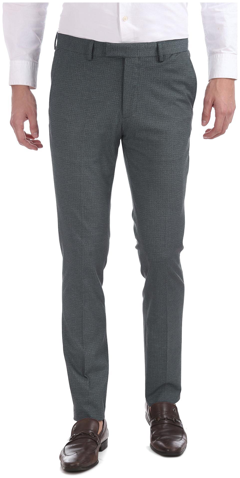 U S Polo Assn Men Checked Skinny Fit Formal Trouser - Grey
U S Polo Assn Men Checked Skinny Fit Formal Trouser - Grey
