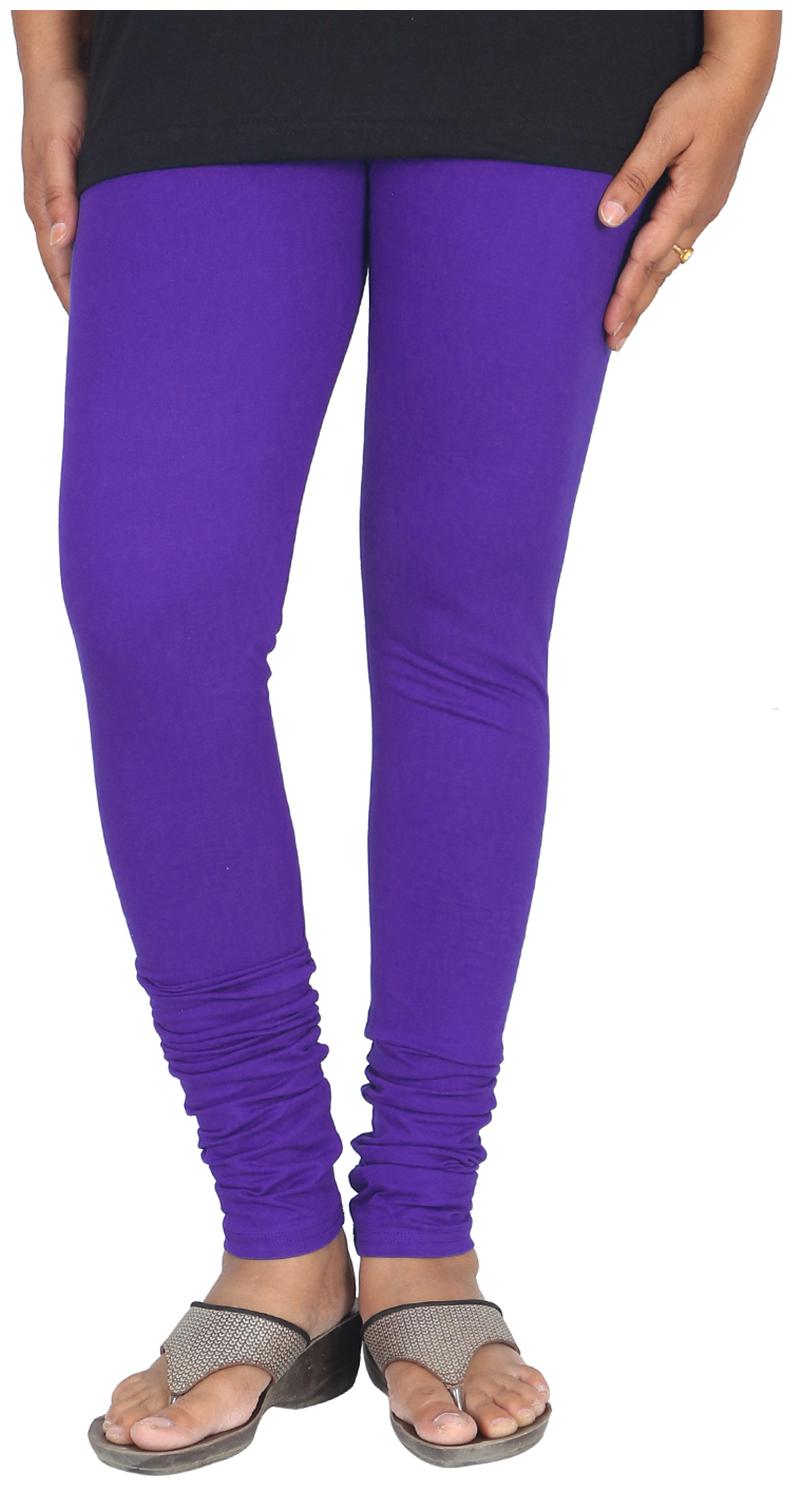 Varsha Cotton Churidar Leggings - Blue