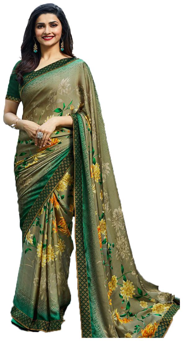 Vedant Vastram Women s Georgette Printed Lace Work Saree With Blouse Piece (Green Colour)
Vedant Vastram Women s Georgette Printed Lace Work Saree With Blouse Piece (Green Colour)