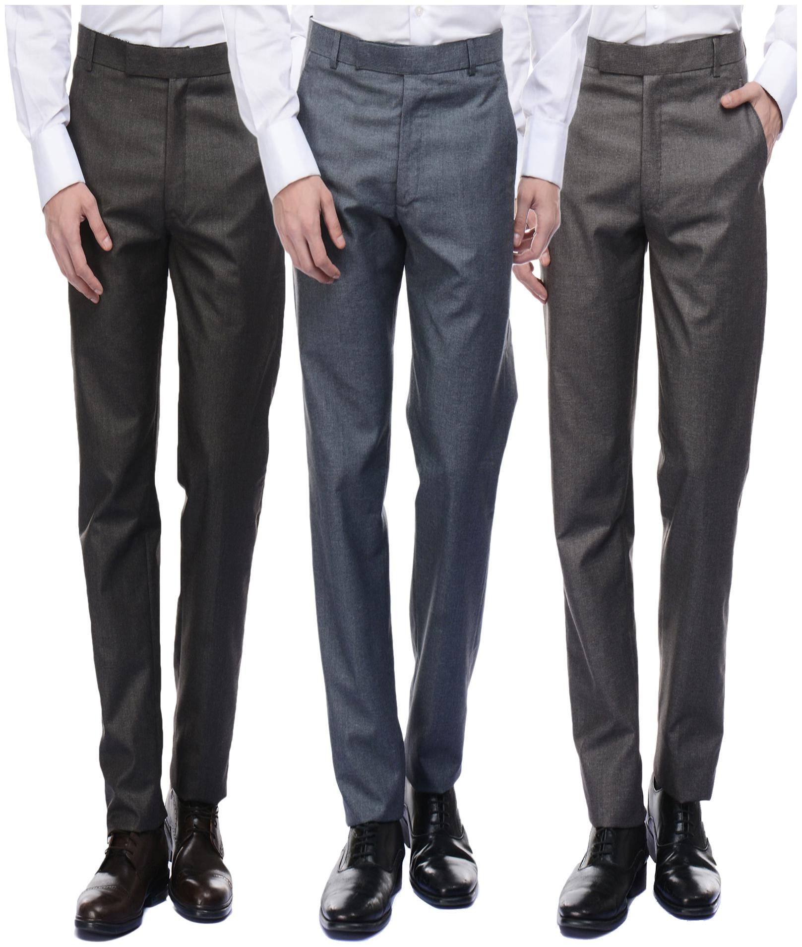 VESTILO Men Solid Slim Fit Formal Trouser - Multi 
VESTILO Men Solid Slim Fit Formal Trouser - Multi