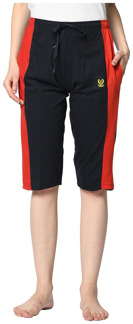 VIMAL JONNEY Women Solid Regular shorts - Blue
VIMAL JONNEY Women Solid Regular shorts - Blue