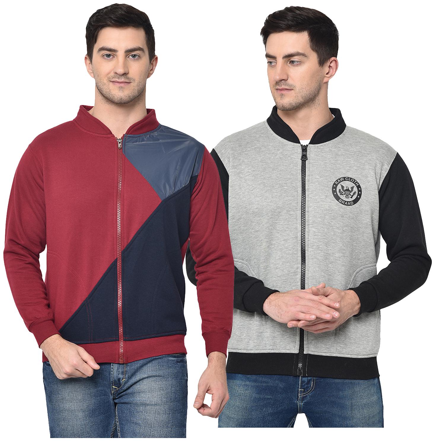 VIMAL JONNEY Cotton Blend Colourblocked Multi Color Sweatshirt For Men (Pack Of 2)
VIMAL JONNEY Cotton Blend Colourblocked Multi Color Sweatshirt For Men (Pack Of 2)