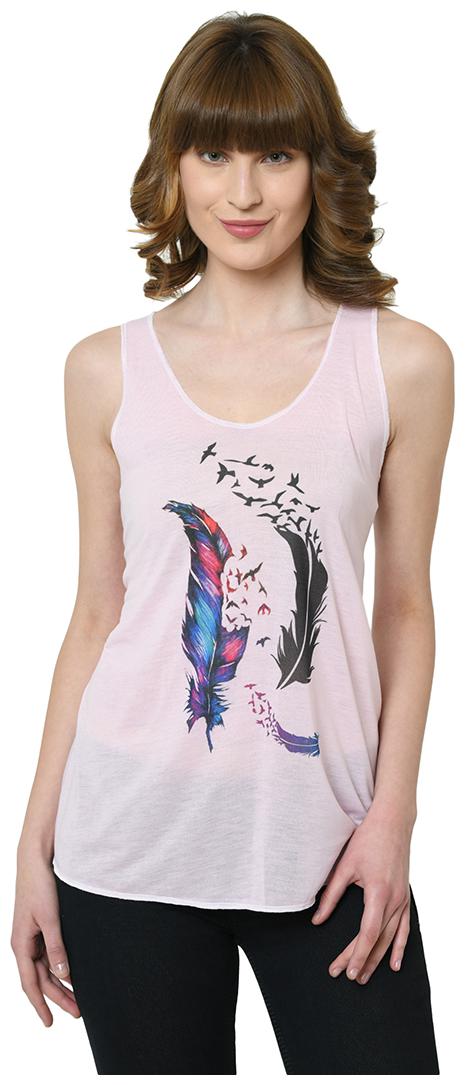 VIMAL JONNEY Women Pink Regular fit U neck Cotton Tank top
VIMAL JONNEY Women Pink Regular fit U neck Cotton Tank top