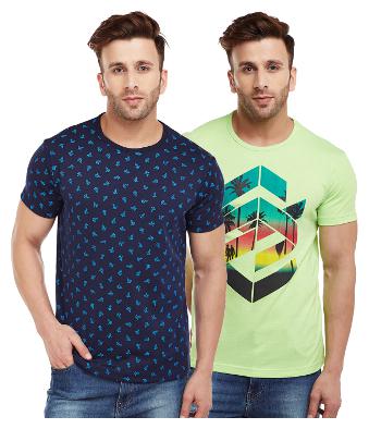 Vimal Jonney Overall Print Navy And Green Graphic Printed Tshirts For Men(Pack Of 2)
Vimal Jonney Overall Print Navy And Green Graphic Printed Tshirts For Men(Pack Of 2)
