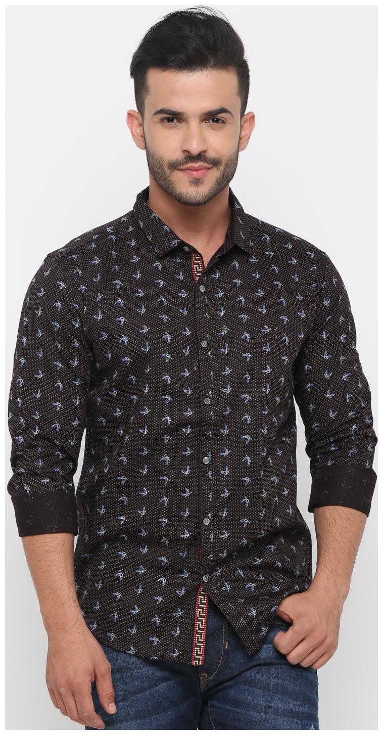 WITH Men Brown Printed Slim Fit Casual Shirt
WITH Men Brown Printed Slim Fit Casual Shirt