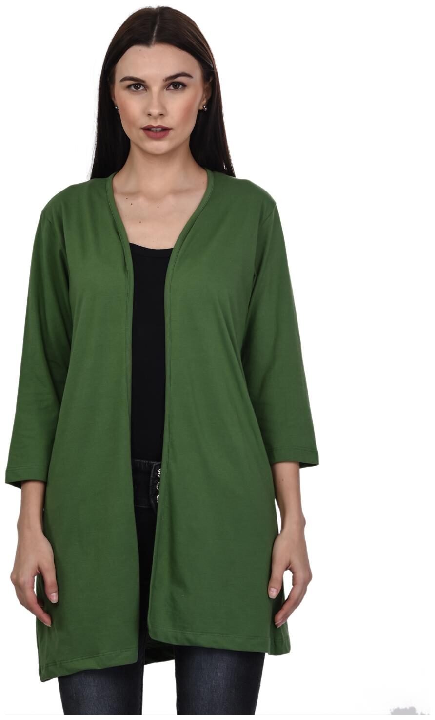 Kalt Women Shrug - Green 
Kalt Women Shrug - Green