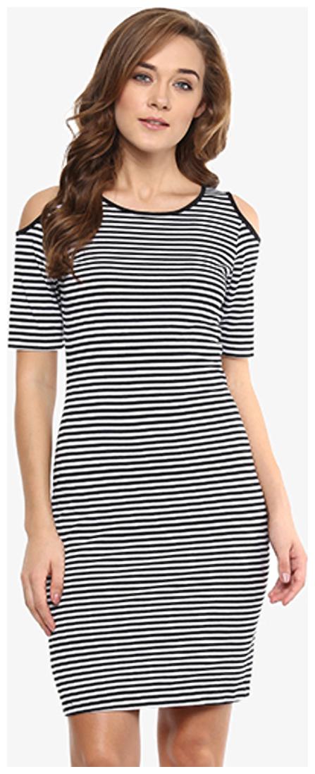 Miss Chase Women s Black White Shoulder Cut Out Half-Sleeve Round Mini Striped Dresses
Miss Chase Women s Black White Shoulder Cut Out Half-Sleeve Round Mini Striped Dresses