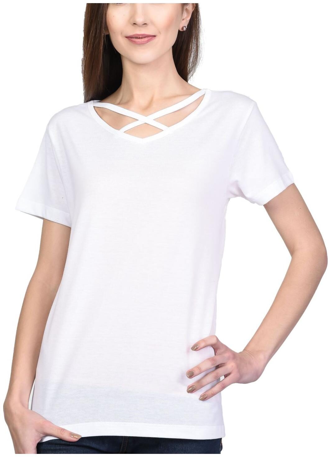 Kalt Women Printed A-line top - White