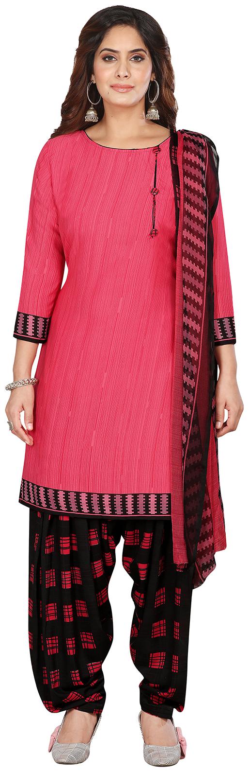 Women Shoppee Pink Unstitched Kurta with bottom dupatta With dupatta Dress Material
Women Shoppee Pink Unstitched Kurta with bottom dupatta With dupatta Dress Material