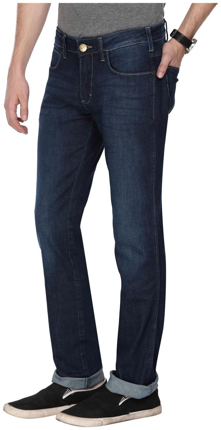 Wrangler Men Blue Straight Fit Jeans 
Wrangler Men Blue Straight Fit Jeans