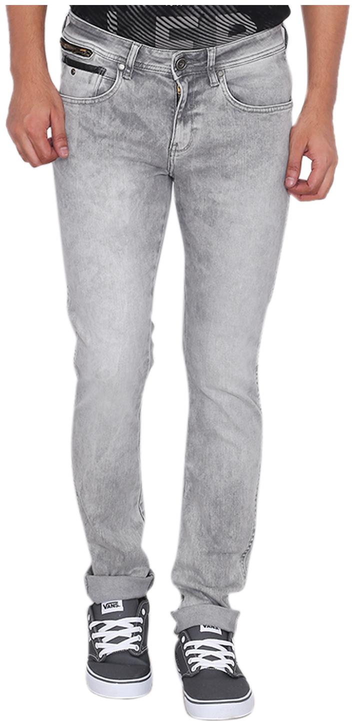 Wrangler Men Grey Skinny Fit Jeans