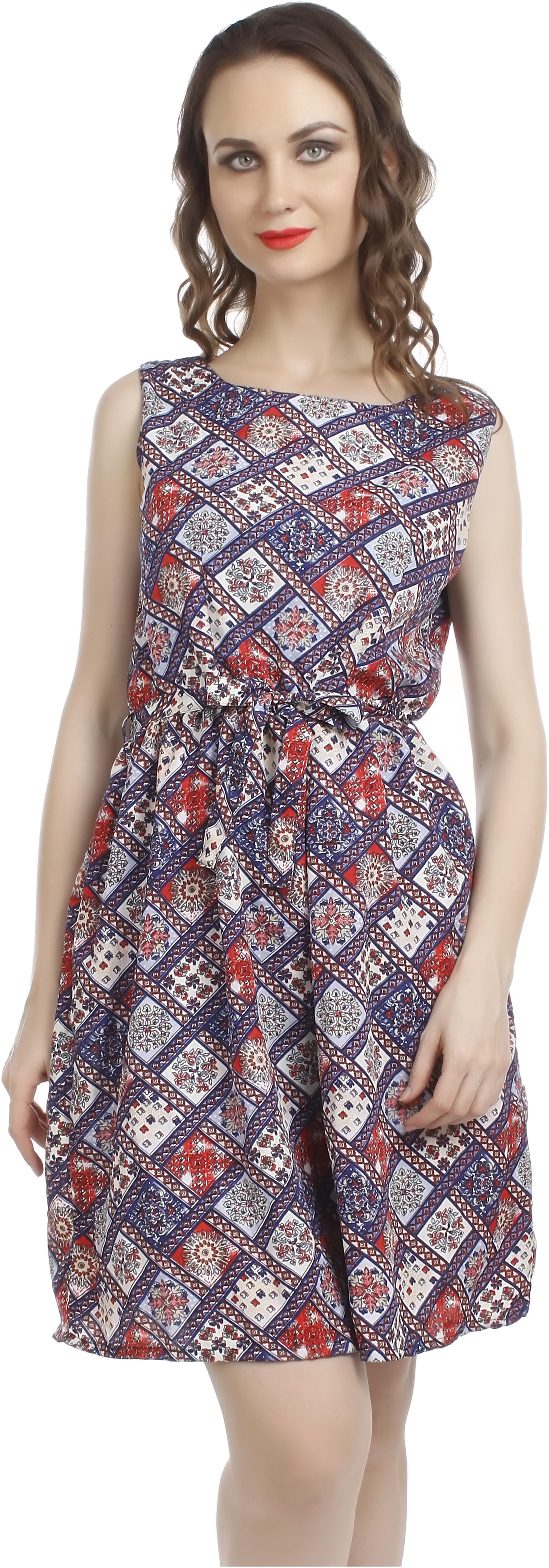 You Forever Multi Printed A-line dress
You Forever Multi Printed A-line dress