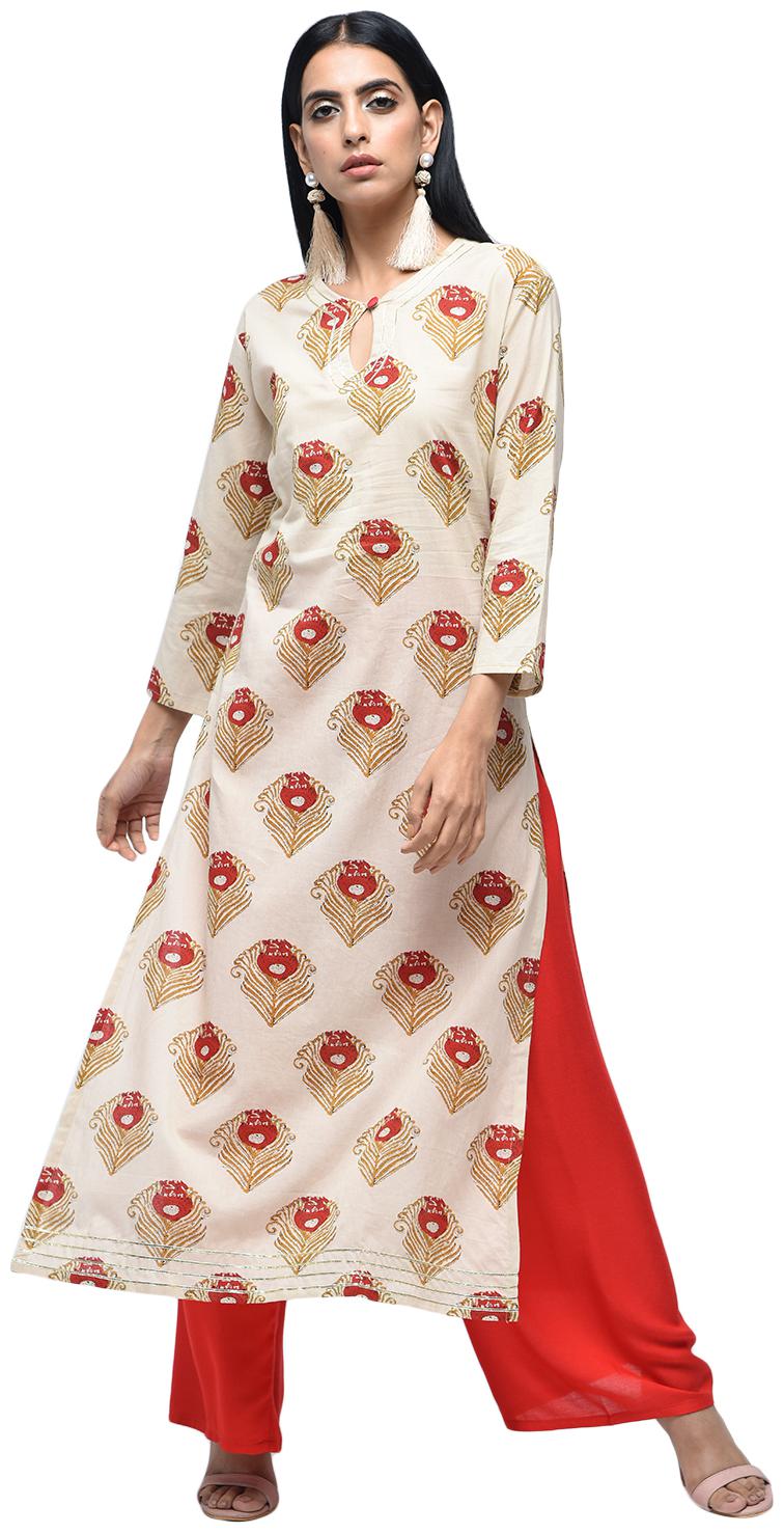 zoeyam s Womens Multicolored Cotton Printed Long Straight Kurti With Cotton Palazzo
zoeyam s Womens Multicolored Cotton Printed Long Straight Kurti With Cotton Palazzo