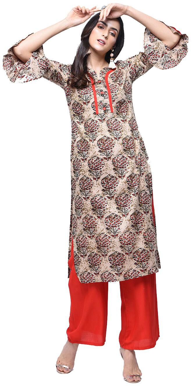 zoeyam s Womens Multicolored Rayon Printed Long Straight Kurta With Rayon Palazzo
zoeyam s Womens Multicolored Rayon Printed Long Straight Kurta With Rayon Palazzo