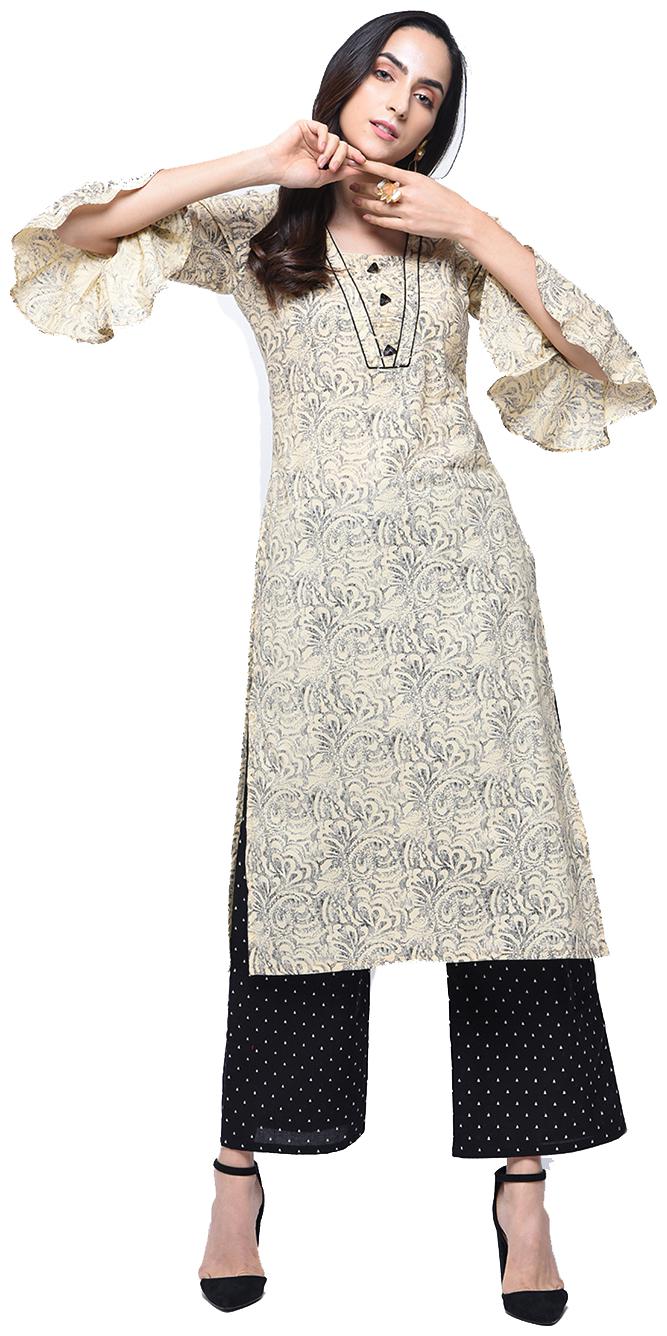 zoeyam s Womens Multicolored Cotton Printed Long Straight Kurta With Cotton Palazzo
zoeyam s Womens Multicolored Cotton Printed Long Straight Kurta With Cotton Palazzo