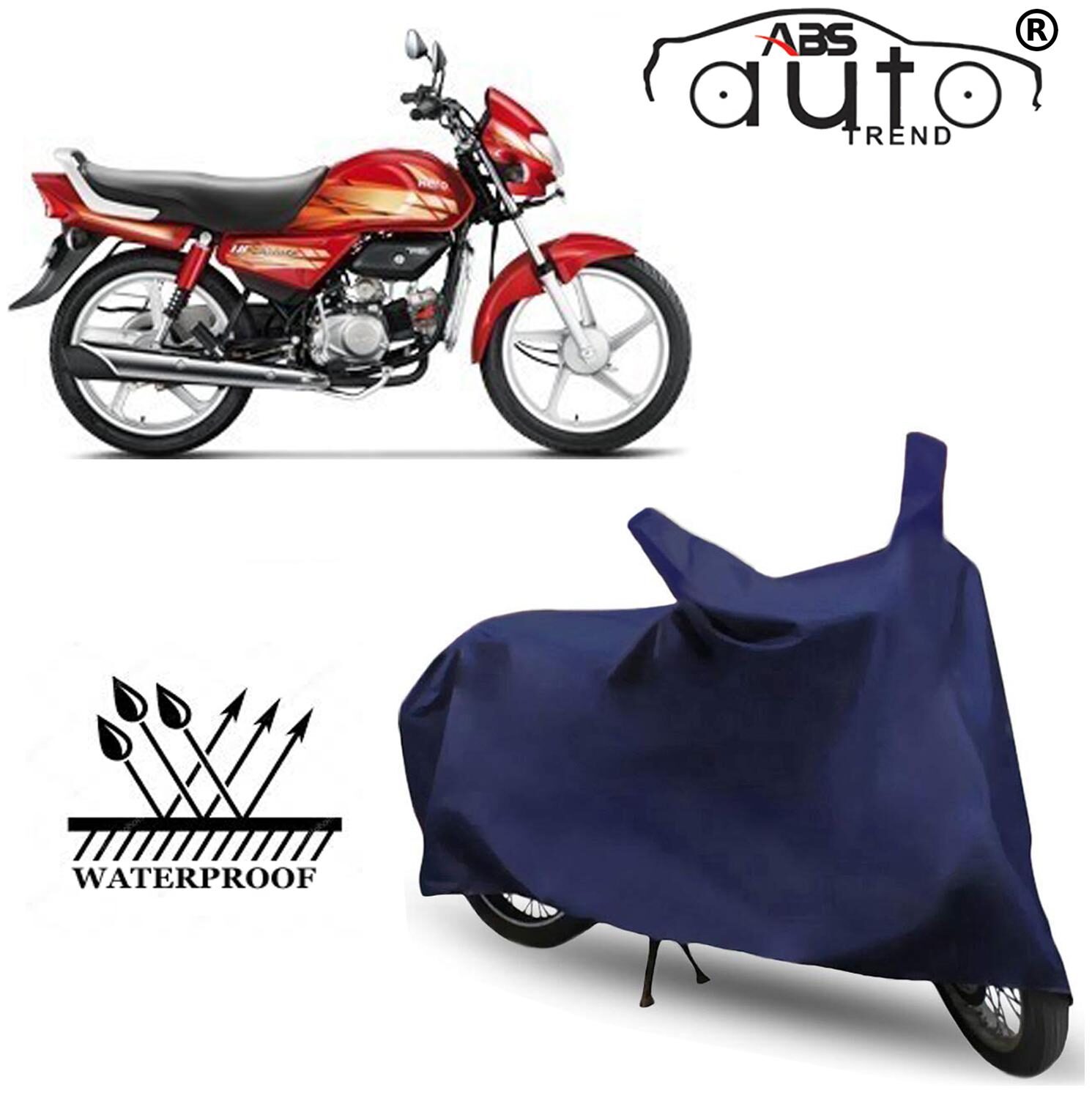 ABS AUTO TREND Waterproof Two Wheeler Cover For Hero Hf Delux
ABS AUTO TREND Waterproof Two Wheeler Cover For Hero Hf Delux