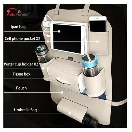 Autofurnish 3D Car Auto Seat Back Multi Pocket Storage Bag Organizer Holder Hanger Accessory
Autofurnish 3D Car Auto Seat Back Multi Pocket Storage Bag Organizer Holder Hanger Accessory