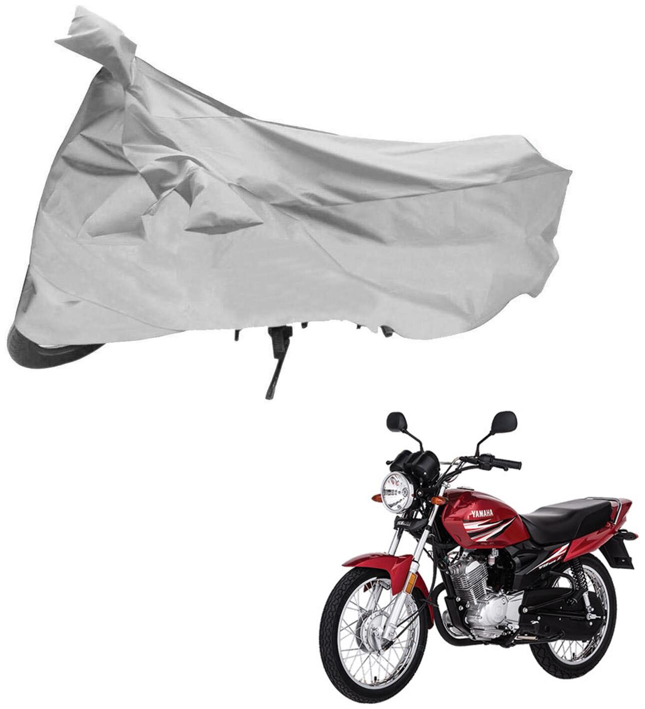 AutoRetail Dust Proof Two Wheeler Polyster Cover for Yamaha YBR 125 (Mirror Pocket Silver Color)
AutoRetail Dust Proof Two Wheeler Polyster Cover for Yamaha YBR 125 (Mirror Pocket Silver Color)