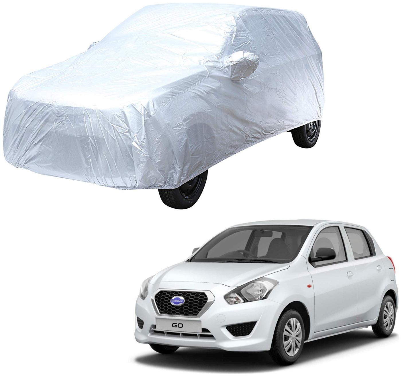 AutoRetail Datsun GO Silver Matty Car Body Cover for 2017 Model (Mirror Pocket Triple Stiched)
AutoRetail Datsun GO Silver Matty Car Body Cover for 2017 Model (Mirror Pocket Triple Stiched)