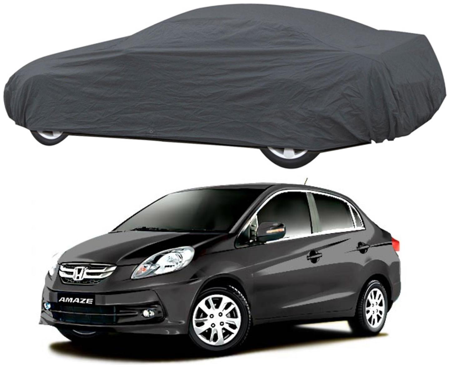 AutoRetail Honda Amaze Grey Car Body Cover for 2013 Model (Triple Stiched without Mirror Pocket)
AutoRetail Honda Amaze Grey Car Body Cover for 2013 Model (Triple Stiched without Mirror Pocket)