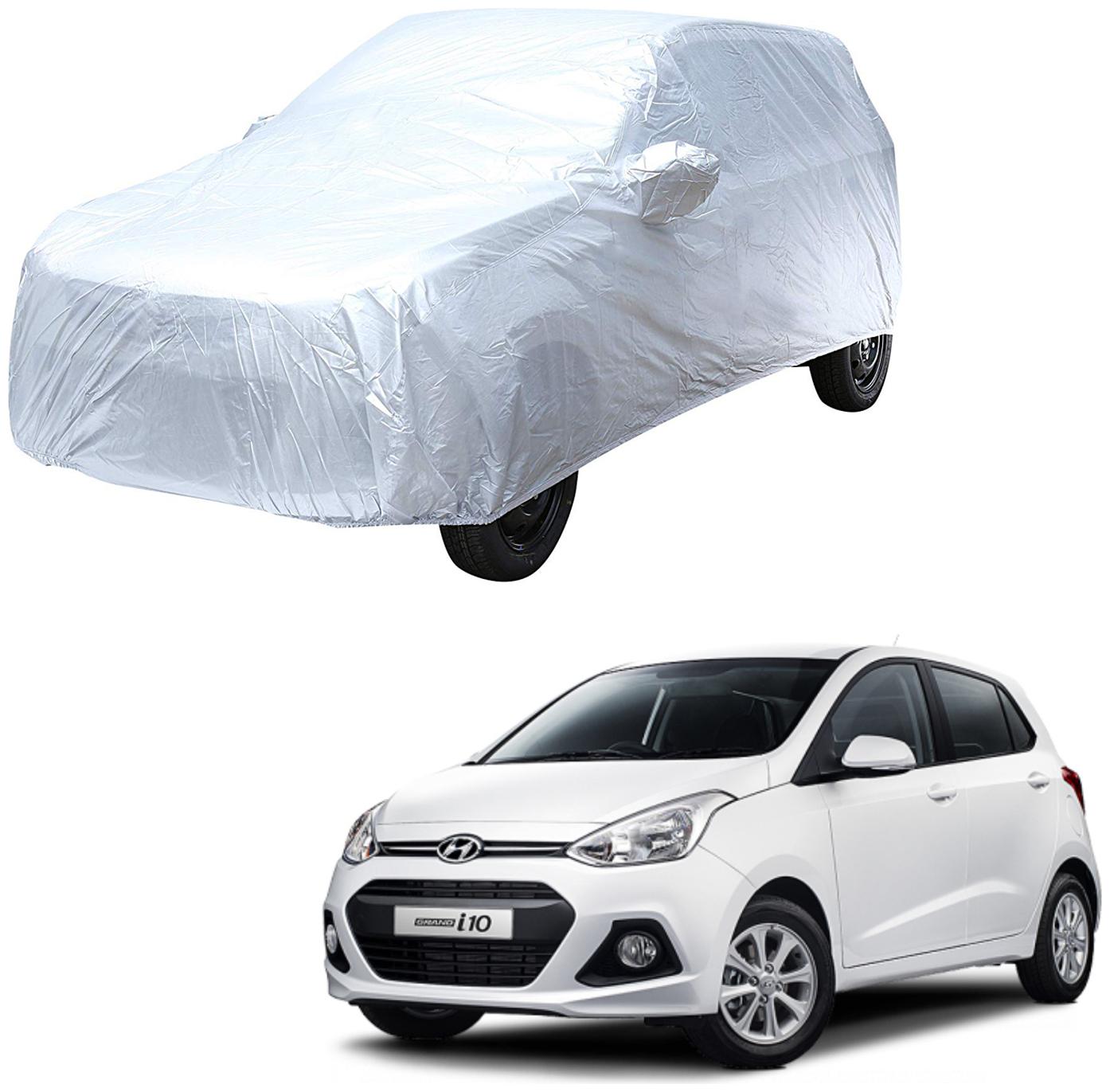 AutoRetail Hyundai Grand i10 Silver Matty Car Body Cover for 2009 Model (Mirror Pocket Triple Stiched)
AutoRetail Hyundai Grand i10 Silver Matty Car Body Cover for 2009 Model (Mirror Pocket Triple Stiched)