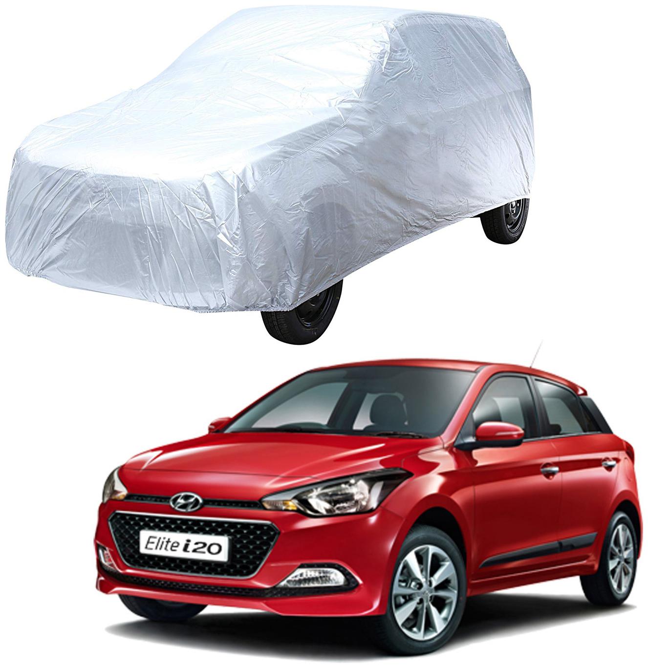 AutoRetail Hyundai Elite i20 Silver Matty Car Body Cover for 2017 Model (Triple Stiched without Mirror Pocket)
AutoRetail Hyundai Elite i20 Silver Matty Car Body Cover for 2017 Model (Triple Stiched without Mirror Pocket)