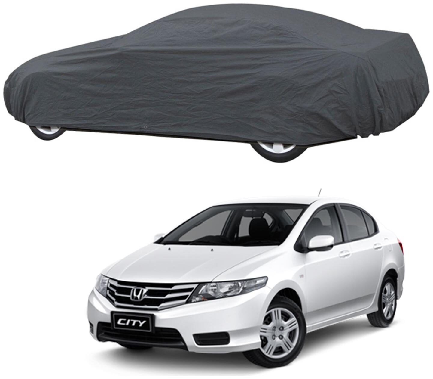 AutoRetail Honda City Grey Car Body Cover For 2011 Model (Triple Stiched without Mirror Pocket)
AutoRetail Honda City Grey Car Body Cover For 2011 Model (Triple Stiched without Mirror Pocket)