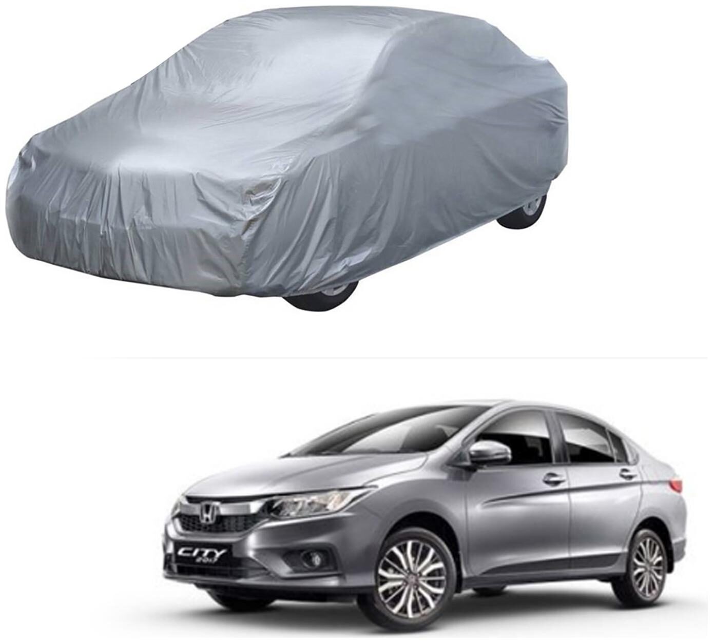 AutoRetail Honda City i-Vtec Silver Matty Car Body Cover for 2019 Model (Triple Stiched without Mirror Pocket)
AutoRetail Honda City i-Vtec Silver Matty Car Body Cover for 2019 Model (Triple Stiched without Mirror Pocket)