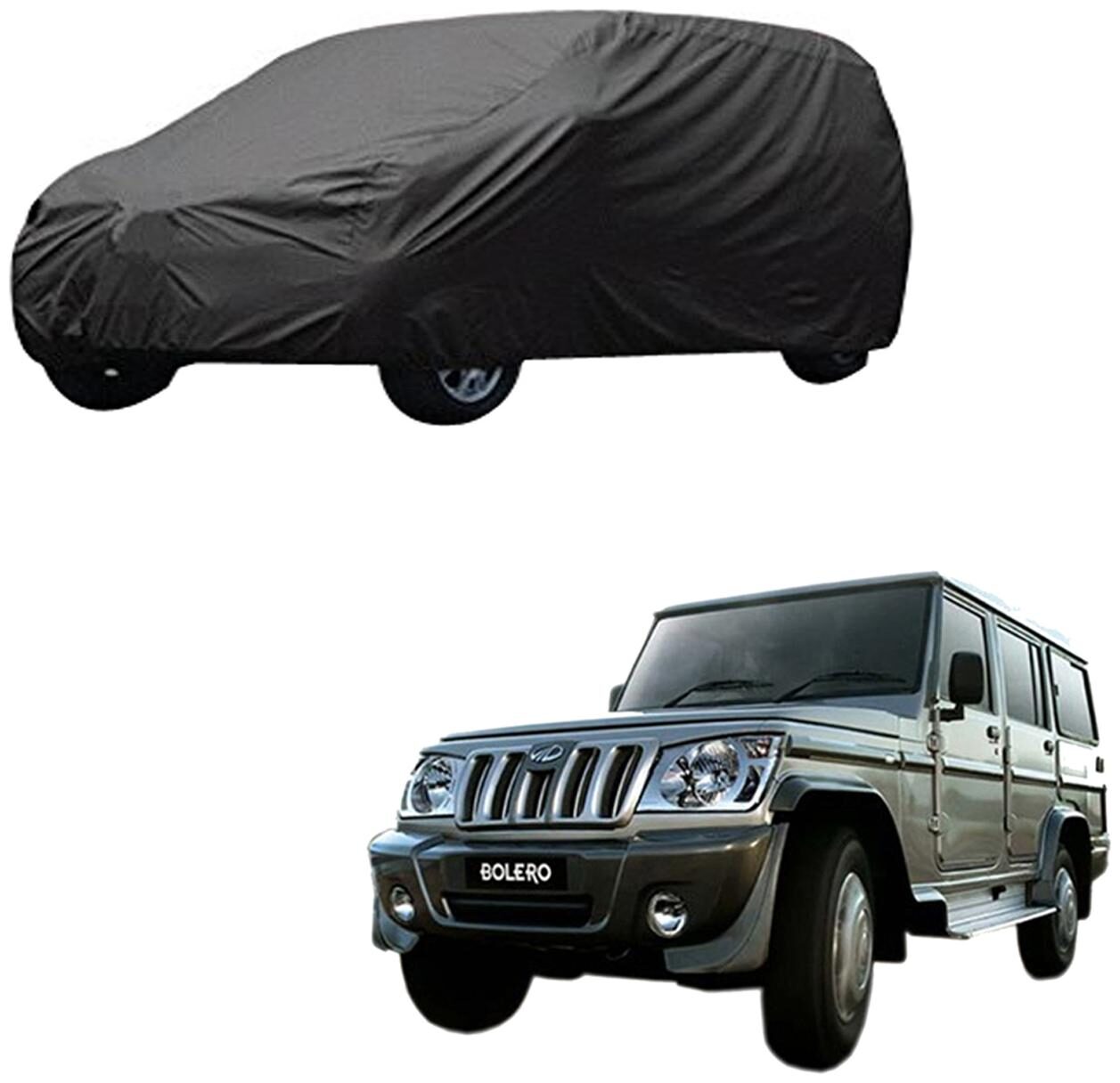 AutoRetail Mahindra BOLERO Grey Car Body Cover for 2016 Model (Triple Stiched without Mirror Pocket)
AutoRetail Mahindra BOLERO Grey Car Body Cover for 2016 Model (Triple Stiched without Mirror Pocket)