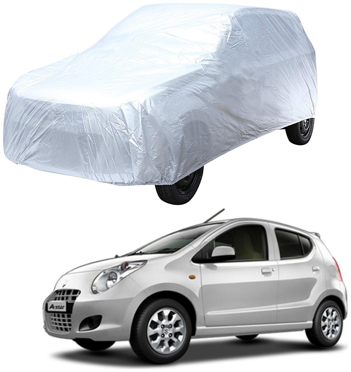 AutoRetail Maruti Suzuki A-Star Silver Matty Car Body Cover for 2017 Model (Triple Stiched without Mirror Pocket)
AutoRetail Maruti Suzuki A-Star Silver Matty Car Body Cover for 2017 Model (Triple Stiched without Mirror Pocket)