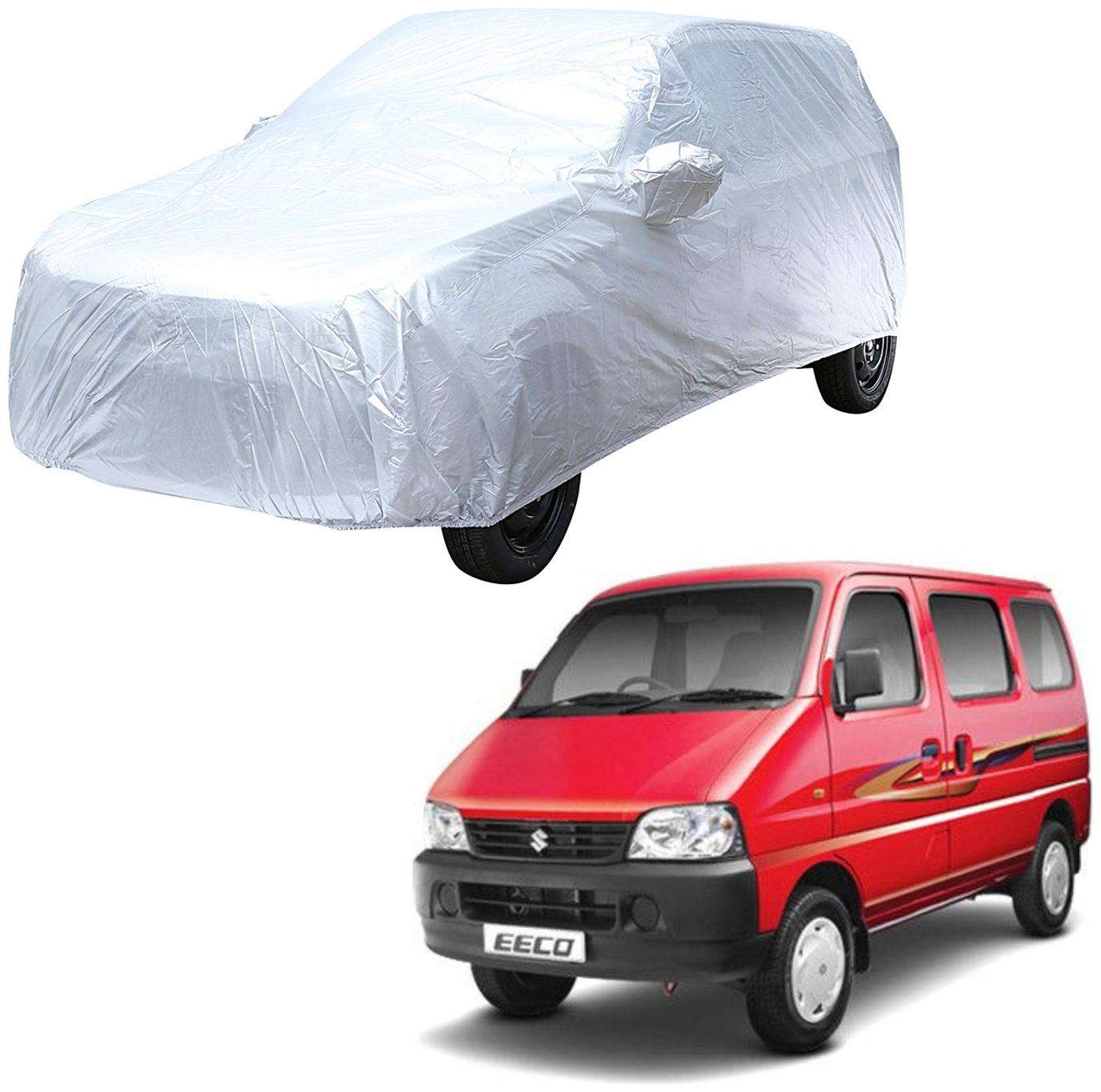 AutoRetail Maruti Suzuki EECO Silver Matty Car Body Cover for 2019 Model (Mirror Pocket Triple Stiched)
AutoRetail Maruti Suzuki EECO Silver Matty Car Body Cover for 2019 Model (Mirror Pocket Triple Stiched)