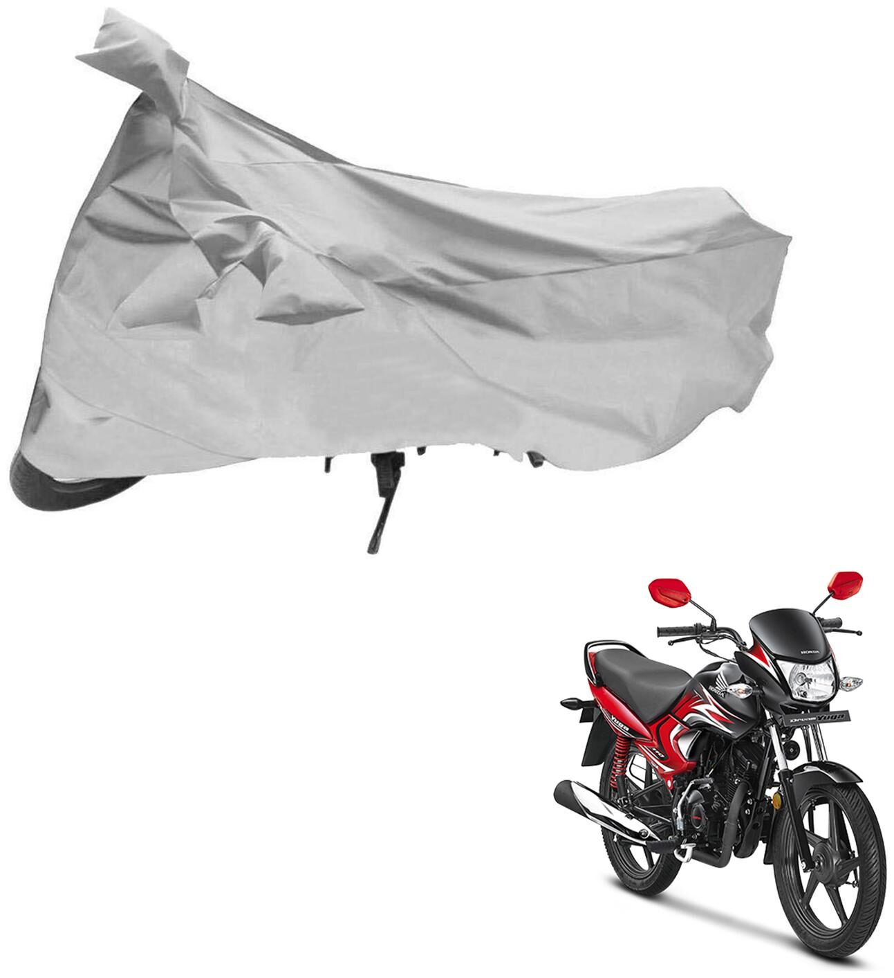 AutoRetail Two Wheeler Polyster Cover for Honda Dream Neo with Mirror Pocket (Silver Color)
AutoRetail Two Wheeler Polyster Cover for Honda Dream Neo with Mirror Pocket (Silver Color)