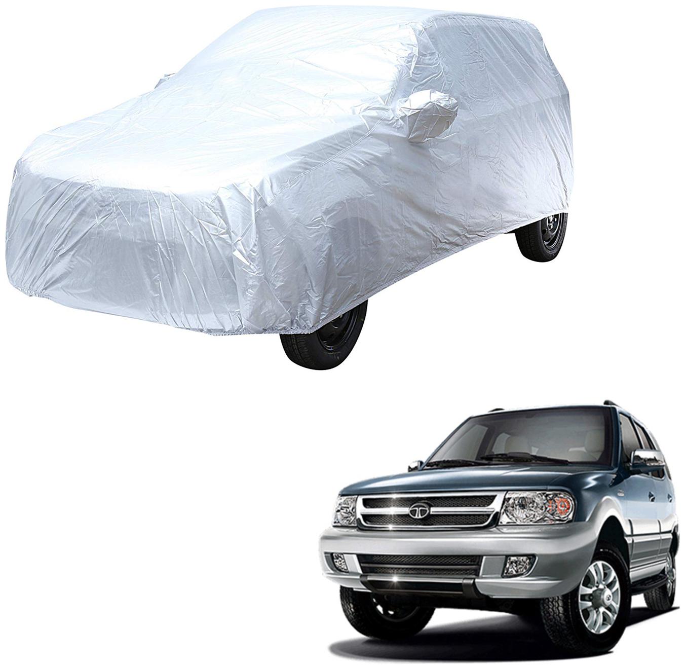 AutoRetail Tata SAFARI Silver Matty Car Body Cover for 2019 Model (Mirror Pocket Triple Stiched)
AutoRetail Tata SAFARI Silver Matty Car Body Cover for 2019 Model (Mirror Pocket Triple Stiched)