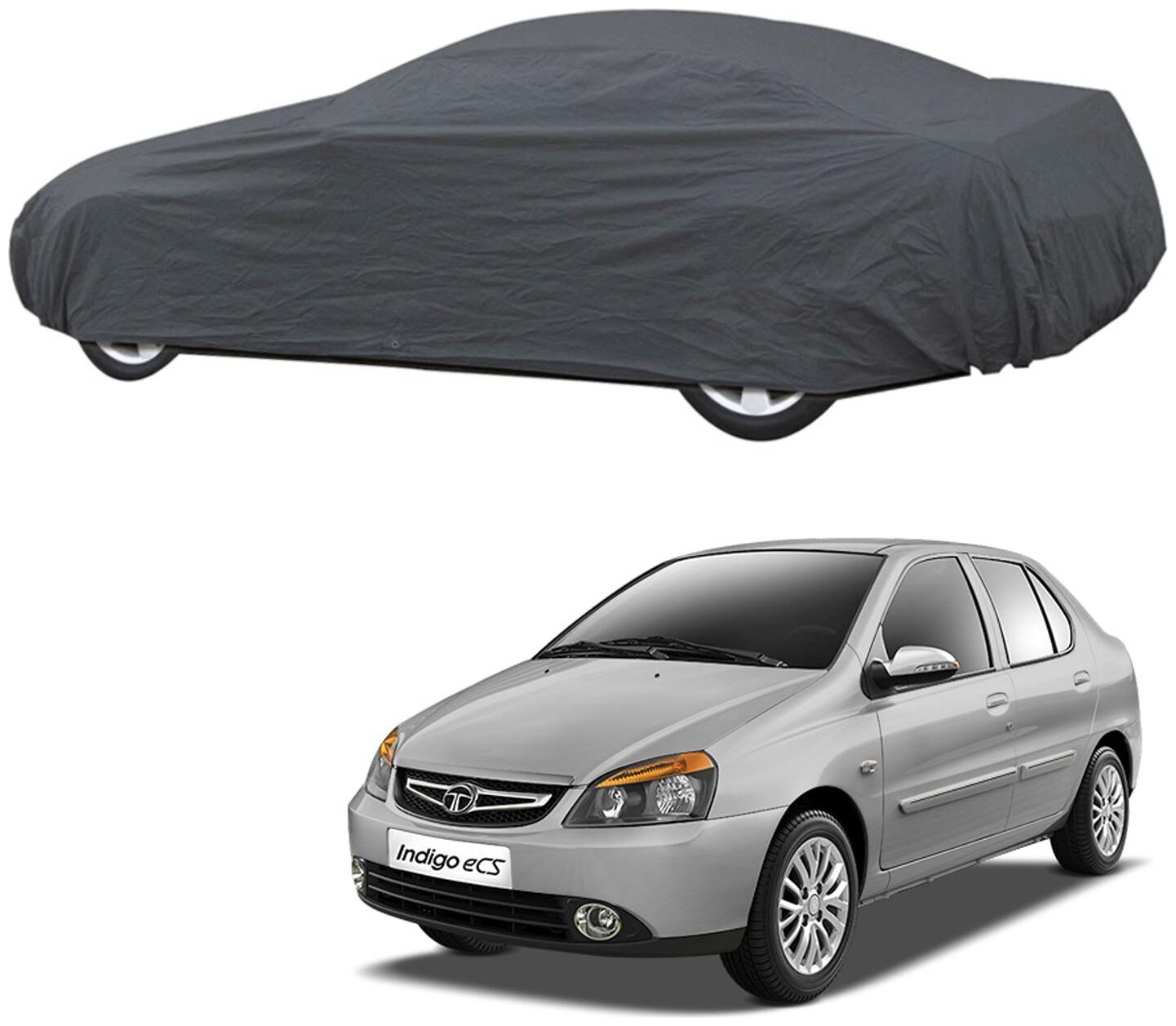 AutoRetail Tata INDIGO CS Grey Car Body Cover for 2009 Model (Triple Stiched without Mirror Pocket)
AutoRetail Tata INDIGO CS Grey Car Body Cover for 2009 Model (Triple Stiched without Mirror Pocket)
