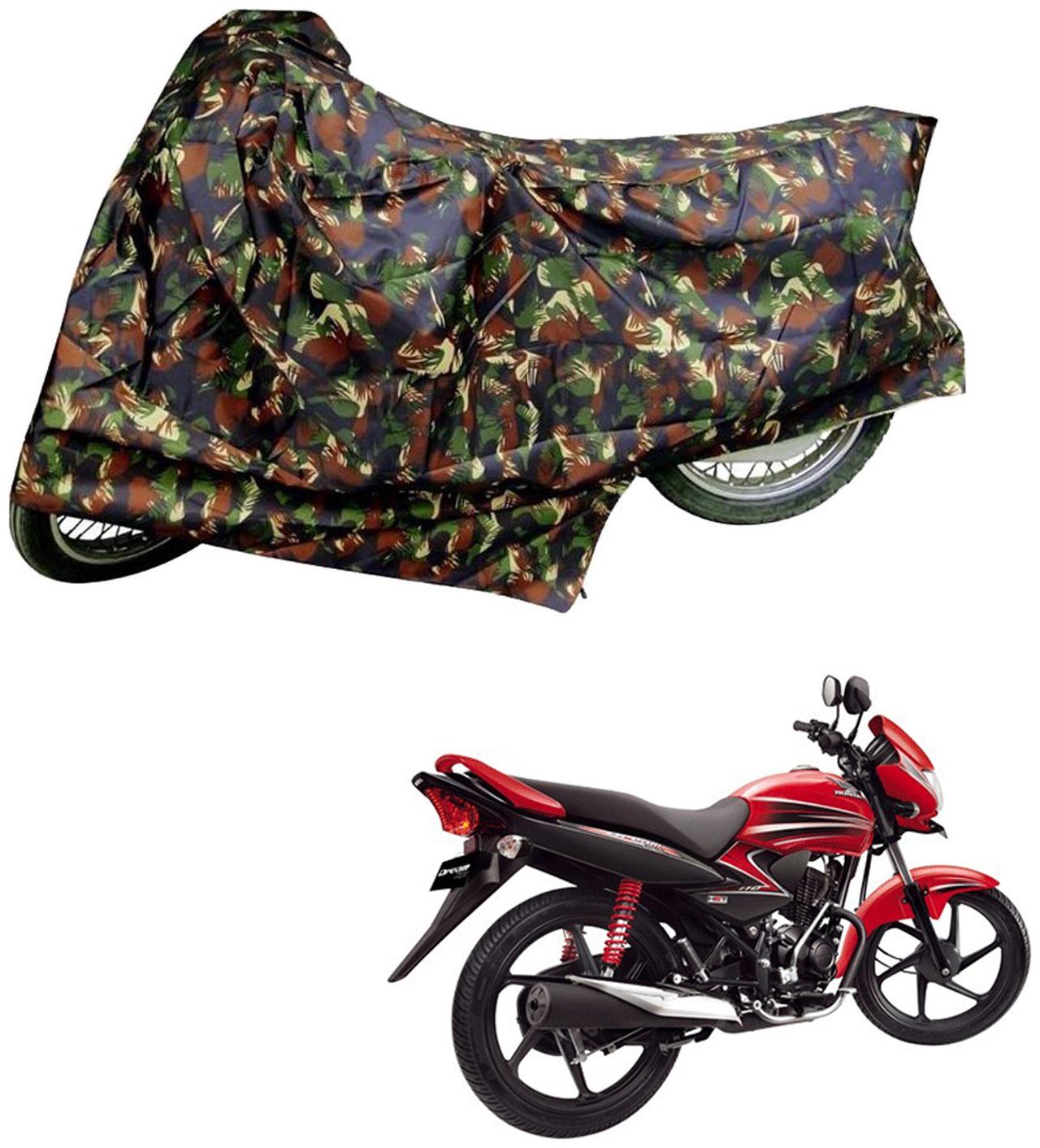 AutoRetail Two Wheeler Polyster Cover for Honda Dream Yuga with Sun Protection (Mirror Pocket Multi Color)
AutoRetail Two Wheeler Polyster Cover for Honda Dream Yuga with Sun Protection (Mirror Pocket Multi Color)