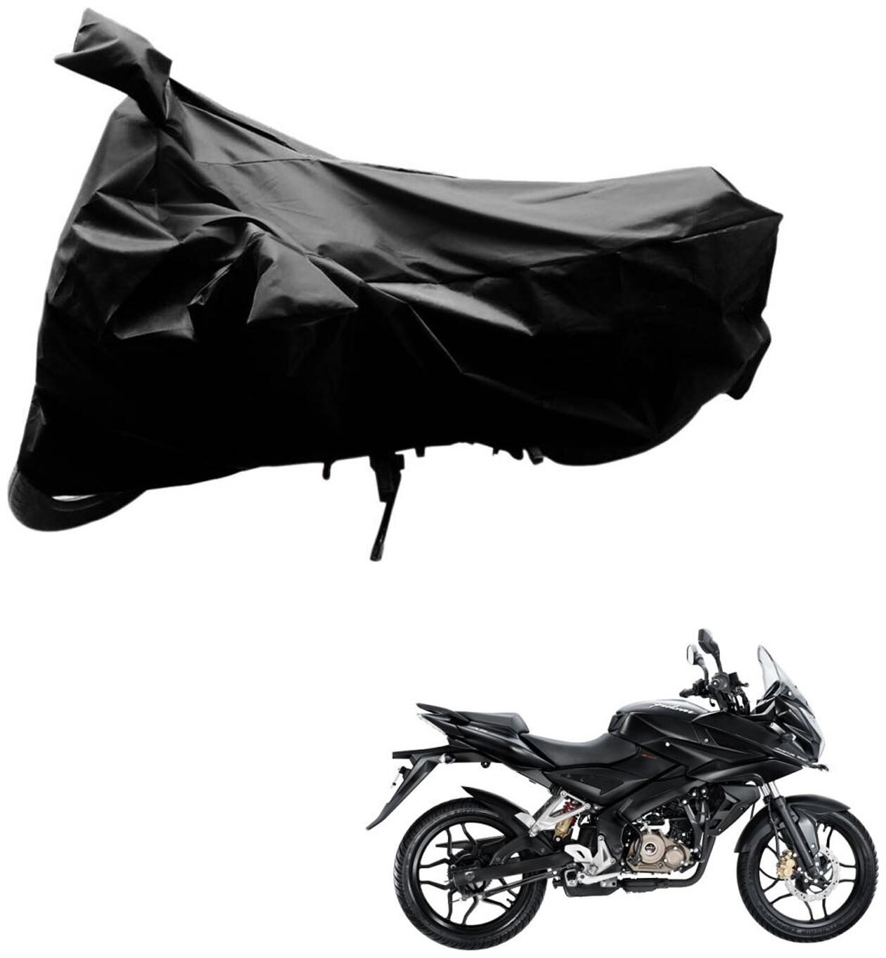 AutoRetail Two Wheeler Polyster Cover for Bajaj Pulsar AS 150 with Sun Protection (Mirror Pocket Black Color)
AutoRetail Two Wheeler Polyster Cover for Bajaj Pulsar AS 150 with Sun Protection (Mirror Pocket Black Color)