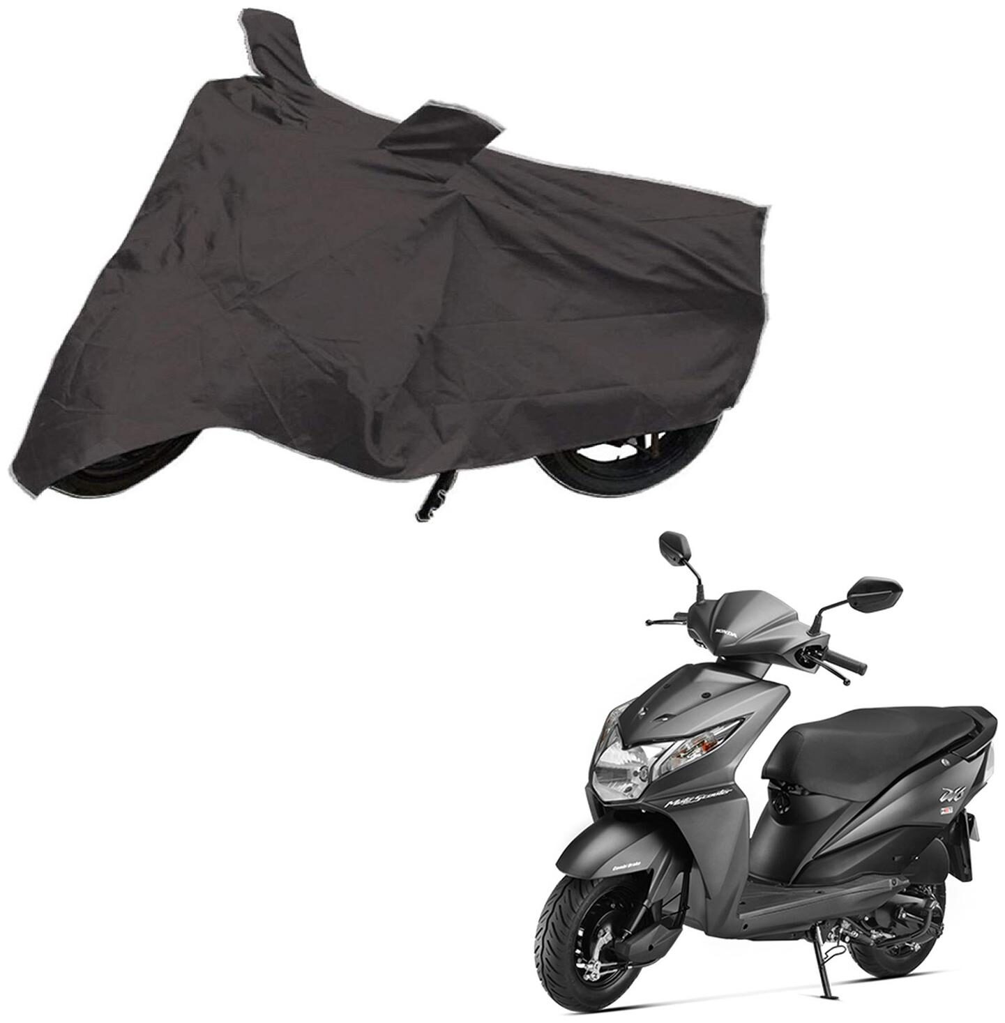 AutoRetail Two Wheeler Polyster Cover for Honda Dio with Sun Protection (Mirror Pocket Grey Color)
AutoRetail Two Wheeler Polyster Cover for Honda Dio with Sun Protection (Mirror Pocket Grey Color)