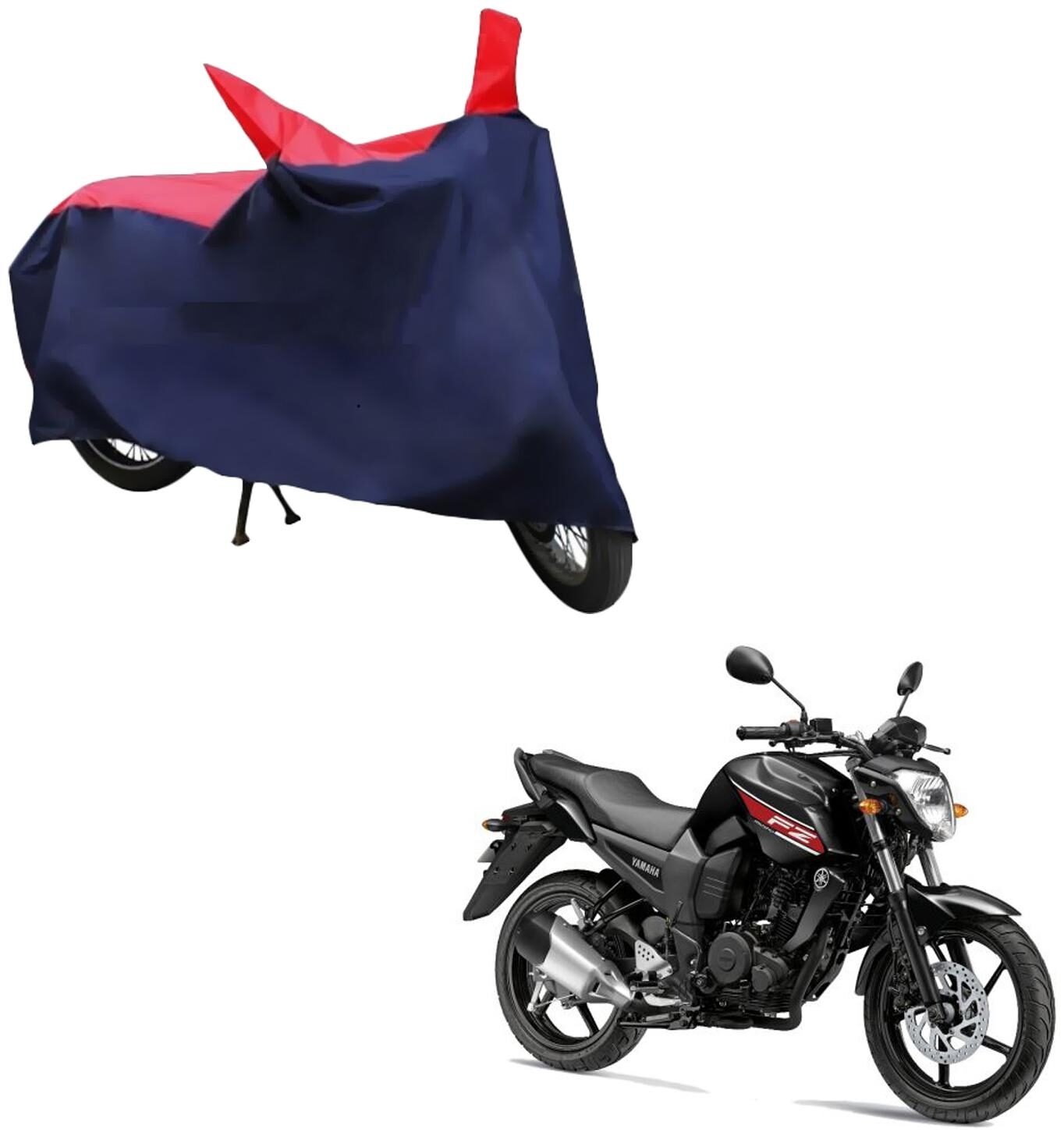 AutoRetail Two Wheeler Polyster Cover for Yamaha Fz 16 with Mirror Pocket (Red and Blue Color)
AutoRetail Two Wheeler Polyster Cover for Yamaha Fz 16 with Mirror Pocket (Red and Blue Color)
