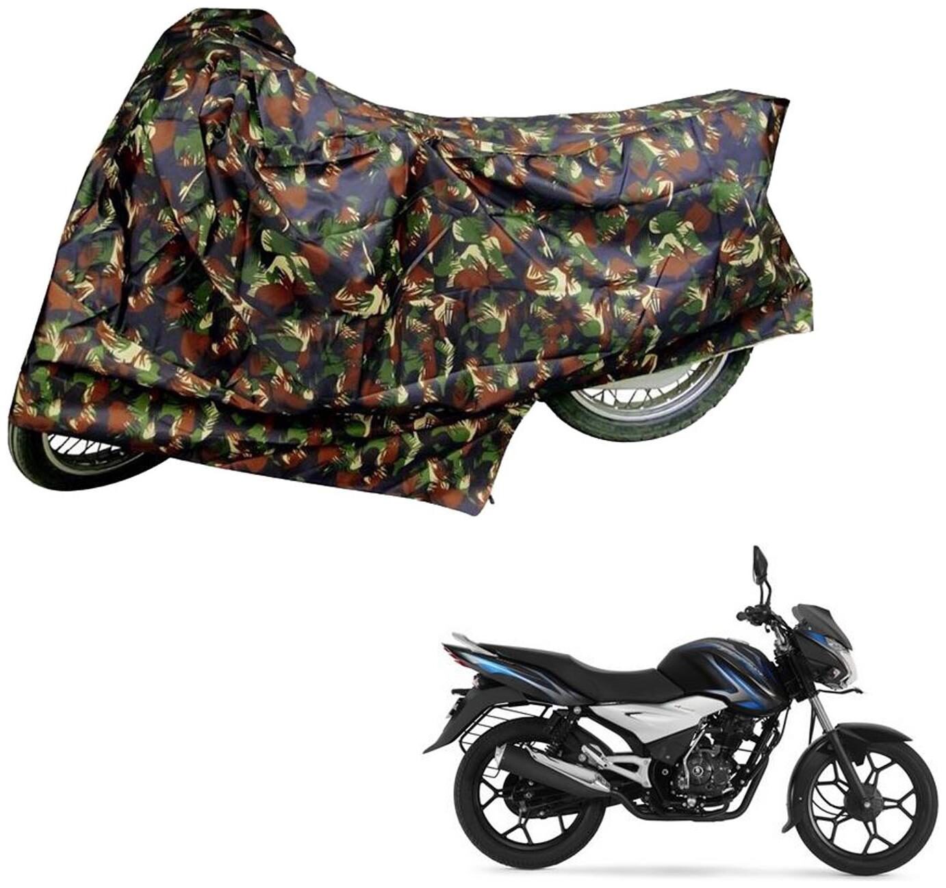 AutoRetail Two Wheeler Polyster Cover for Bajaj Discover 100T with Mirror Pocket (Multi Color)
AutoRetail Two Wheeler Polyster Cover for Bajaj Discover 100T with Mirror Pocket (Multi Color)