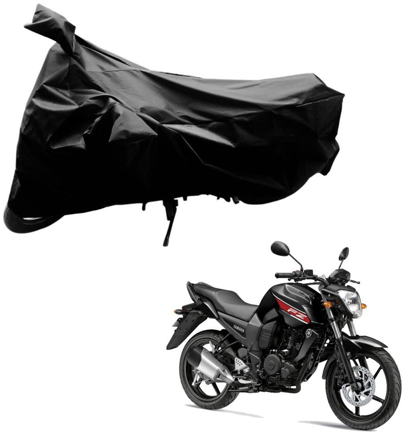 AutoRetail Two Wheeler Polyster Cover for Yamaha Fz 16 with Sun Protection (Mirror Pocket Black Color)
AutoRetail Two Wheeler Polyster Cover for Yamaha Fz 16 with Sun Protection (Mirror Pocket Black Color)