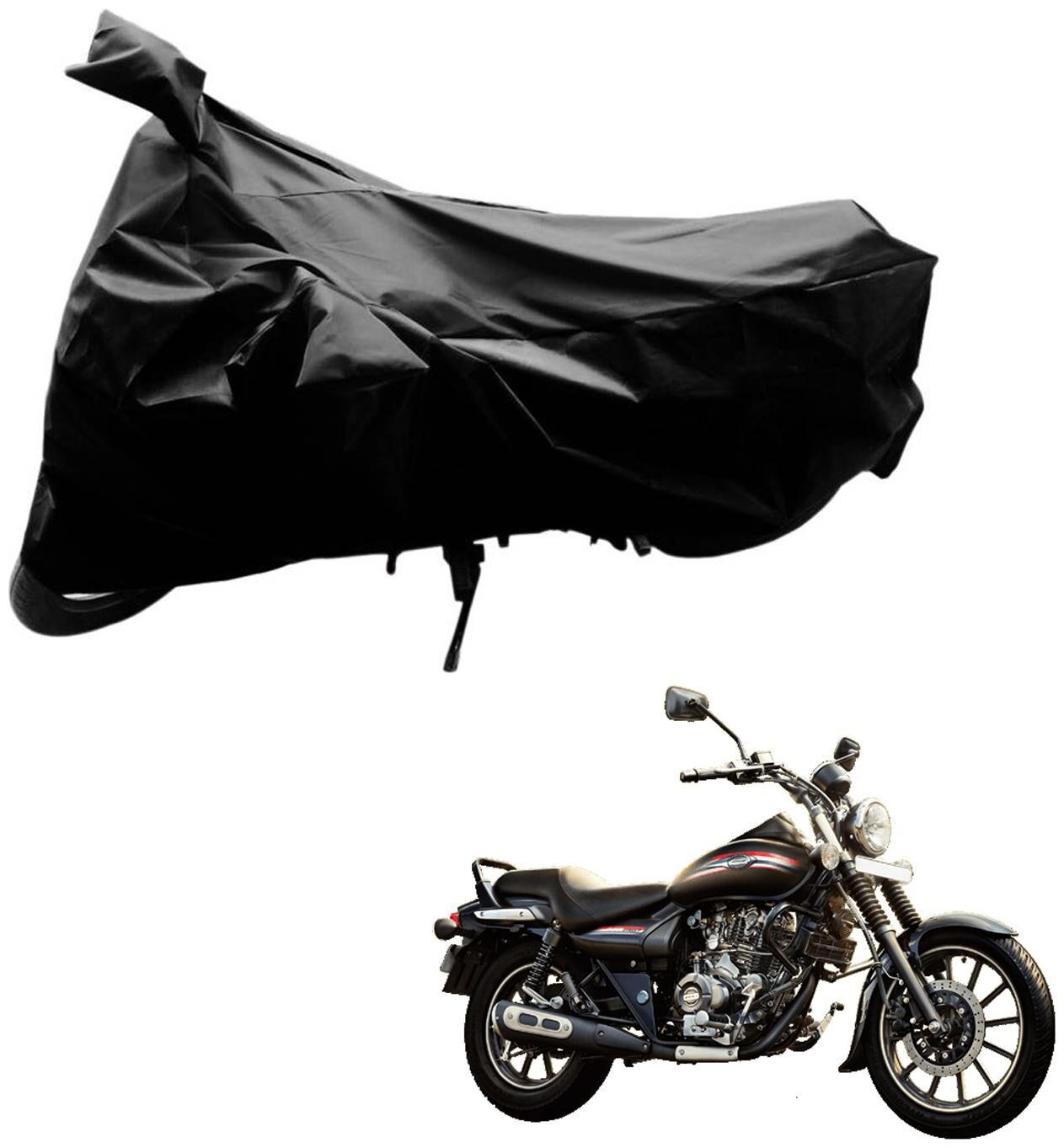 AutoRetail Two Wheeler Polyster Cover for Bajaj Avenger Street 150 DTS-I with Sun Protection (Mirror Pocket Black Color)
AutoRetail Two Wheeler Polyster Cover for Bajaj Avenger Street 150 DTS-I with Sun Protection (Mirror Pocket Black Color)