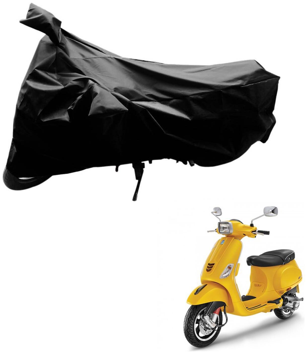 AutoRetail Two Wheeler Polyster Cover for Piaggio Vespa SXL 150 with Sun Protection (Mirror Pocket Black Color)
AutoRetail Two Wheeler Polyster Cover for Piaggio Vespa SXL 150 with Sun Protection (Mirror Pocket Black Color)